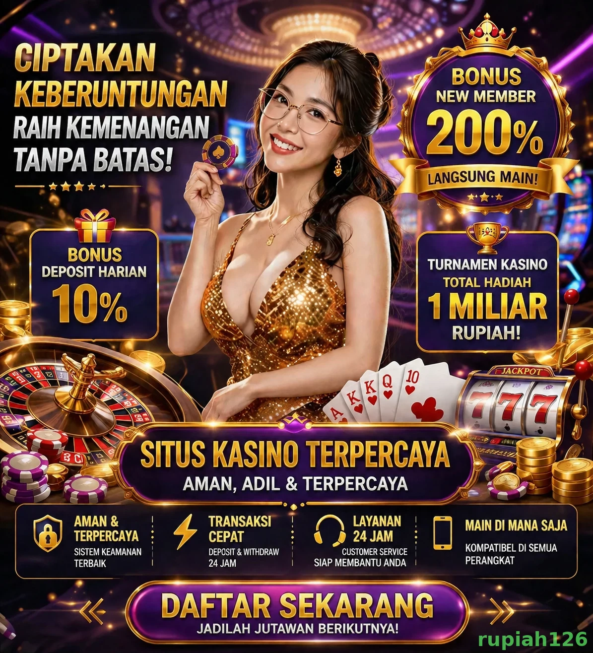 Cara Mendaftar dan Verifikasi Akun di rupiah126